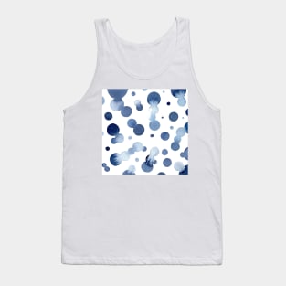 Indigo Space Bubbles Tank Top